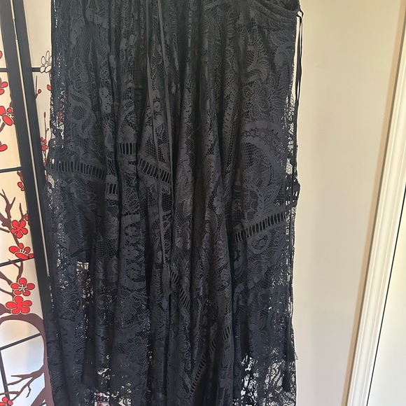 Spell Dresses & Skirts - RARE Spell & the Gypsy Black “Rhiannon” Lace Maxi Skirt